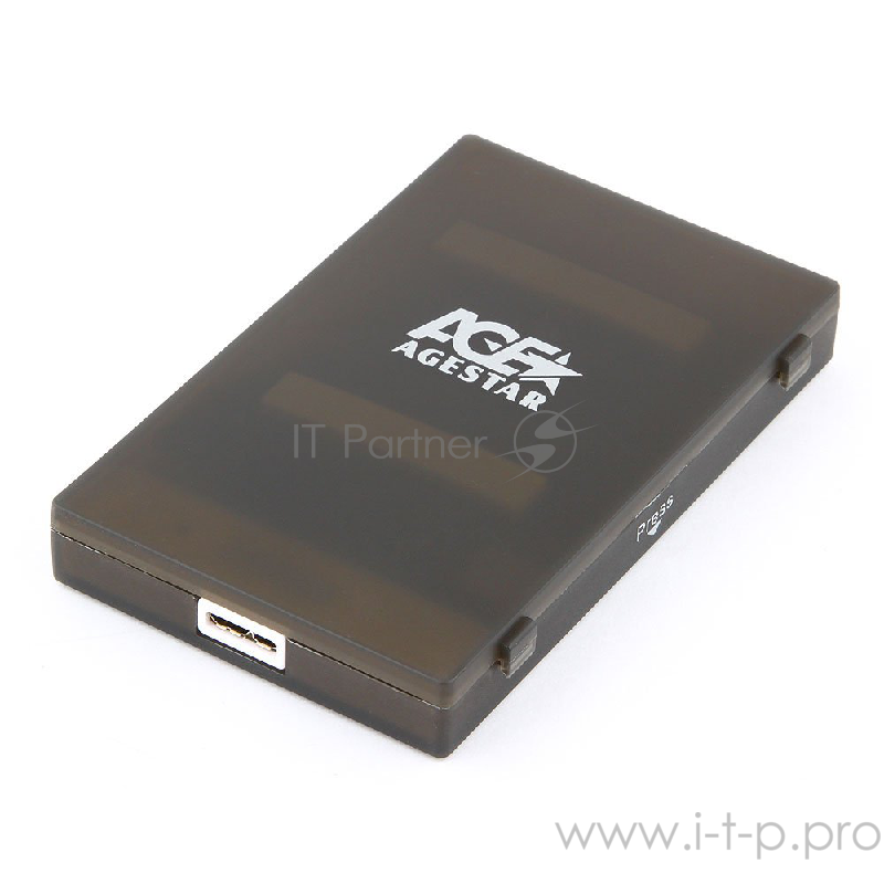 Контейнер для HDD AgeStar 3UBCP1-6G (BLACK) USB 3.0 Внешний корпус 2.5