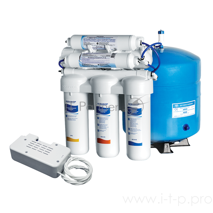Комплект Водоочиститель Аквафор ОСМО-050-5-ПН с блоком питания