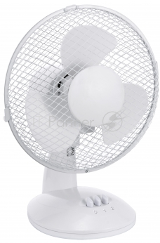 Вентилятор настольный WILLMARK WDF-25W, 2 скорости, 1шт./упак., белый