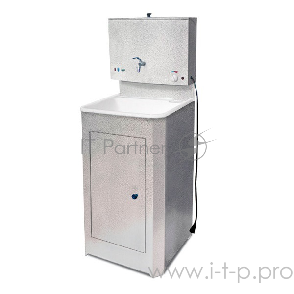 Умывальник Акватекс (бак антикорроз. с ЭВН+мойка пластм.) белое золото