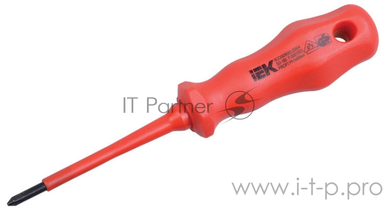 Отвертка крестовая Profi Ph0х75мм 1000В ИЭК TSC-3PH-075