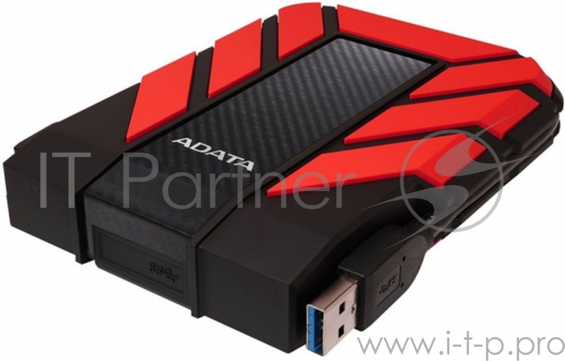 Носитель информации A-Data Portable HDD 1Tb HD710 AHD710P-1TU31-CRD {USB3.1, 2.5, Black-Red}
