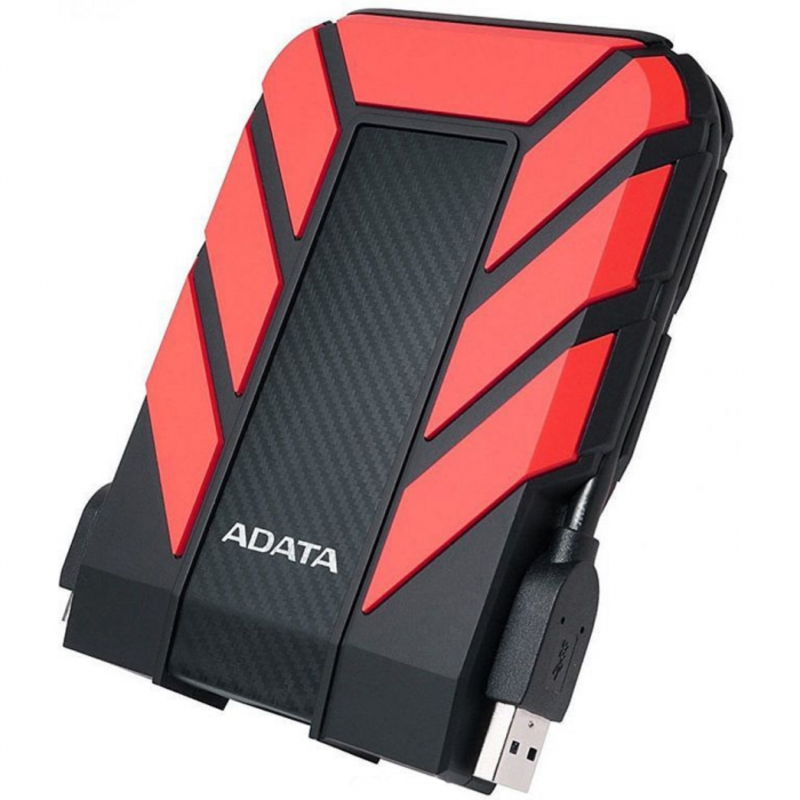 Носитель информации A-Data Portable HDD 1Tb HD710 AHD710P-1TU31-CRD {USB3.1, 2.5, Black-Red}
