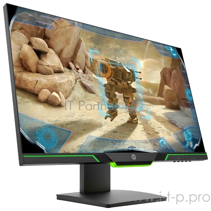 HP 27x 27 Monitor 2560x1440, 16:9, TN, 350 cd/m2, 1000:1, 1ms, 160°/170°, HDMI, Energy Star, Epeat, Black