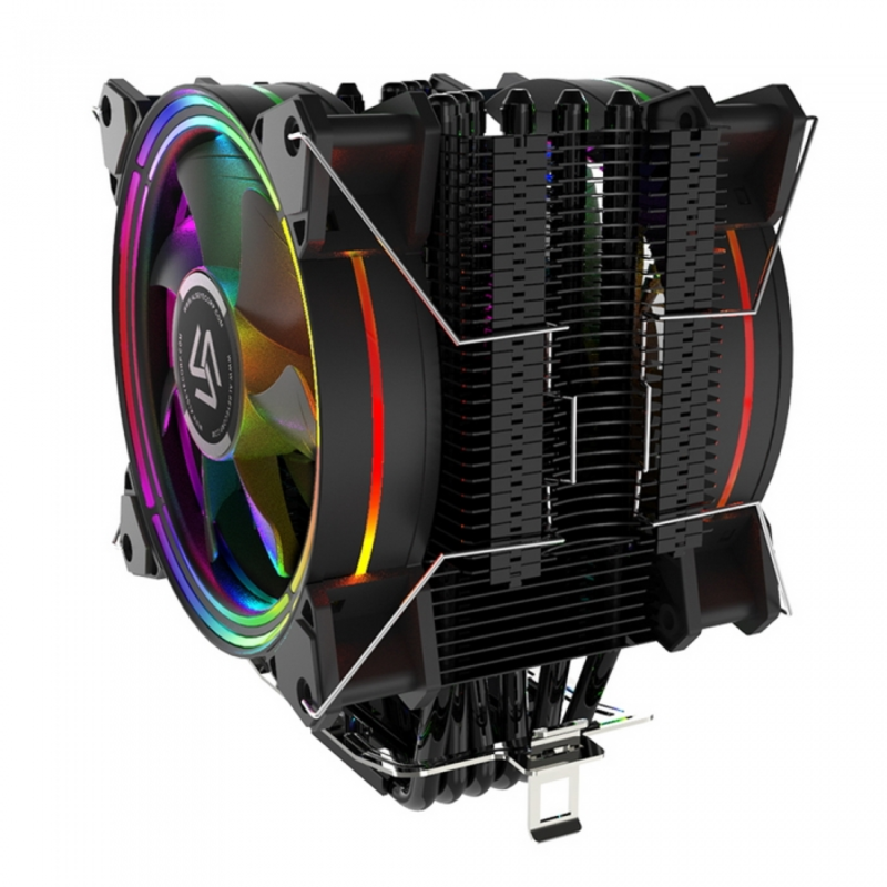 H120D Universal, TDP 200W, Heat Pipe:O6mm?6pcs, 800~2000RPM, 11.6-35.3dB(A), RGB, RTL {18}