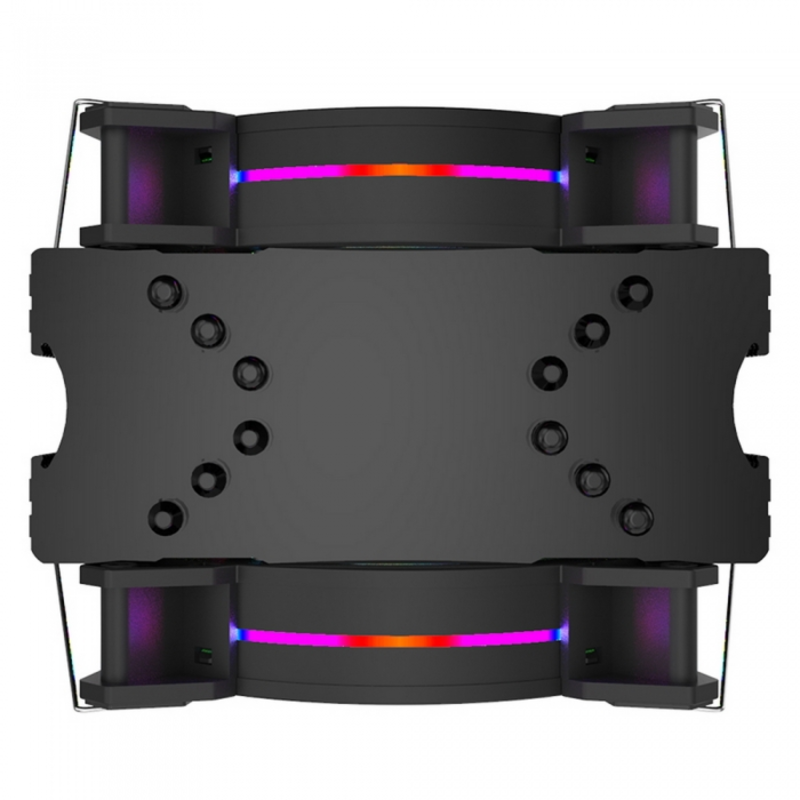 H120D Universal, TDP 200W, Heat Pipe:O6mm?6pcs, 800~2000RPM, 11.6-35.3dB(A), RGB, RTL {18}