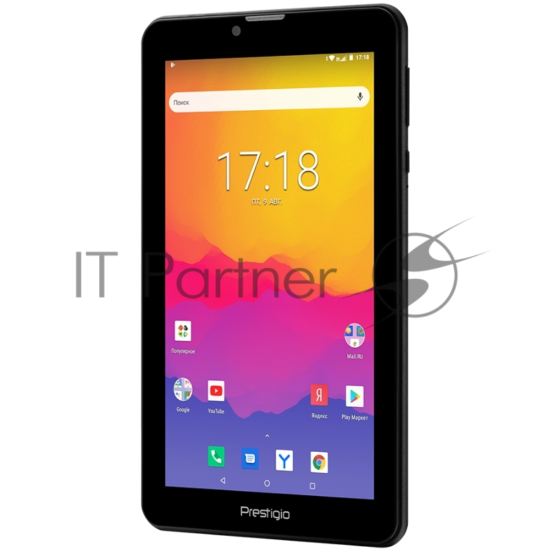Планшет Prestigio wize 1157 4G, PMT1157_4G_C_RU, dual SIM card, have call function,7 (600*1024) IPS display, LTE, up to 1.4GHz quad core processor,Android 8.1 go, 1G+8G, 0.3MP+2MP camera, 2500mA battery