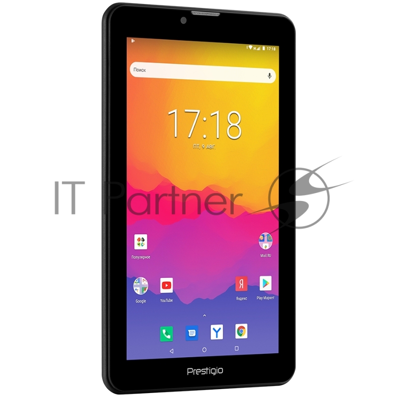 Планшет Prestigio wize 1157 4G, PMT1157_4G_C_RU, dual SIM card, have call function,7 (600*1024) IPS display, LTE, up to 1.4GHz quad core processor,Android 8.1 go, 1G+8G, 0.3MP+2MP camera, 2500mA battery