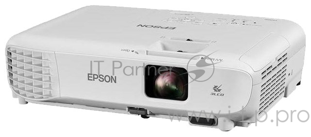 Проектор Epson EB-W05 V11H840040 {LCD, 16:9, 1280x800, 3300 ANSI, 15000:1, HDMI, USB, 1x2W, 2.5kg, White}