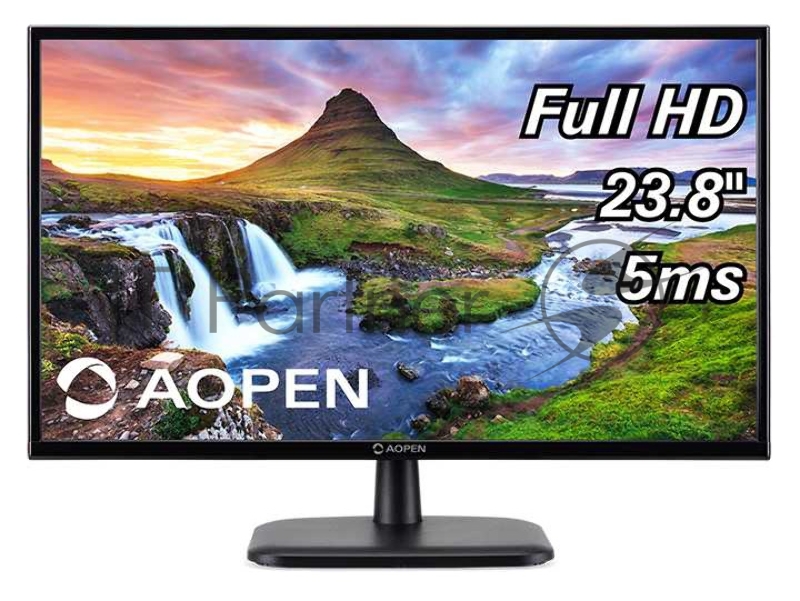 Монитор Acer 23.8 Aopen 24CL1Ybi черный IPS LED 5ms 16:9 HDMI матовая 200cd 178гр/178гр 1920x1080 D-Sub FHD 2.9кг