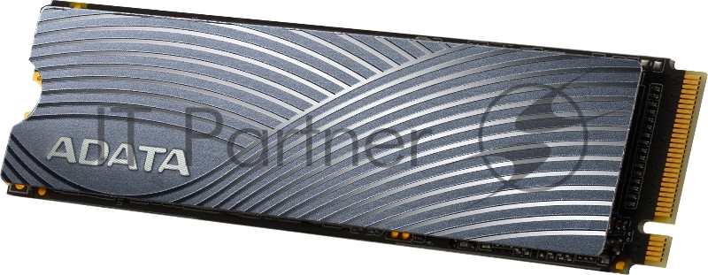 M.2 2280 500GB ADATA SWORDFISH Client SSD ASWORDFISH-500G-C PCIe Gen3x4 with NVMe, 1800/1400, IOPS 100/160K, MTBF 1.8M, 3D TLC, 240TBW, 0.263DWPD, RT