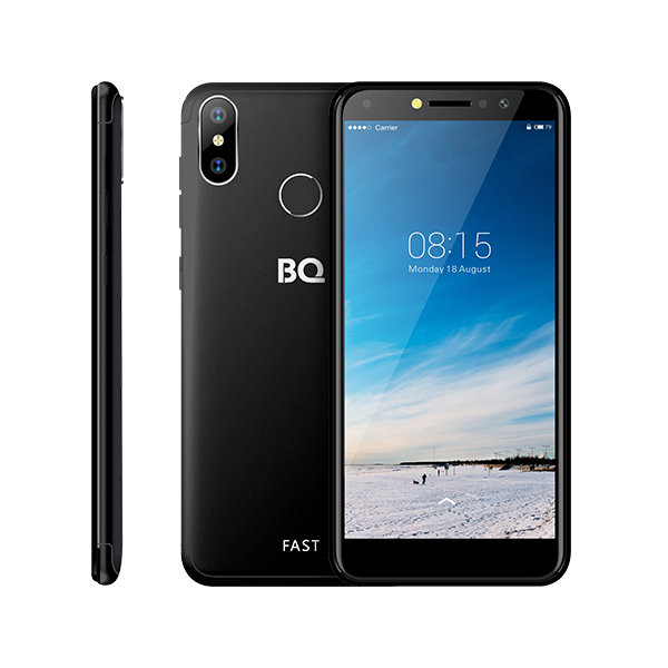 Смартфон BQ 5515L Fast Black