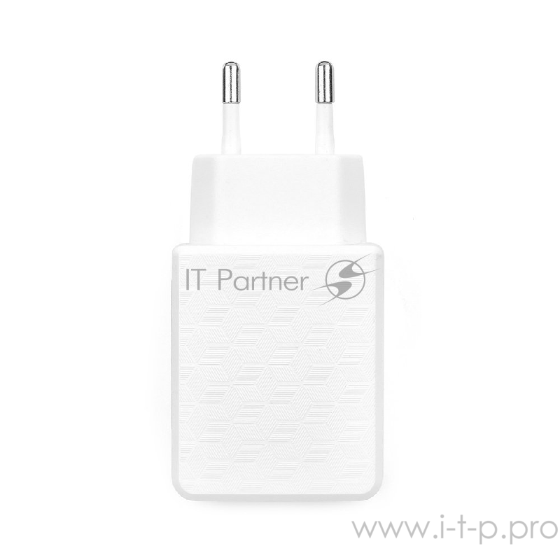 Аксессуар Cablexpert Адаптер питания 100/220V - 5V USB 1 порт, 1A, белый (MP3A-PC-03)