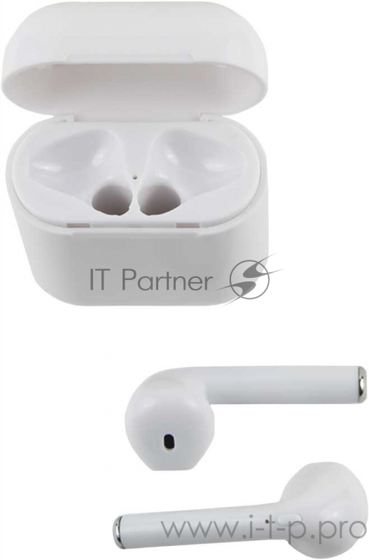 Гарнитура вкладыши Redline nanoBeats BHS-10 белый беспроводные bluetooth (в ушной раковине) (кейс в компл.)