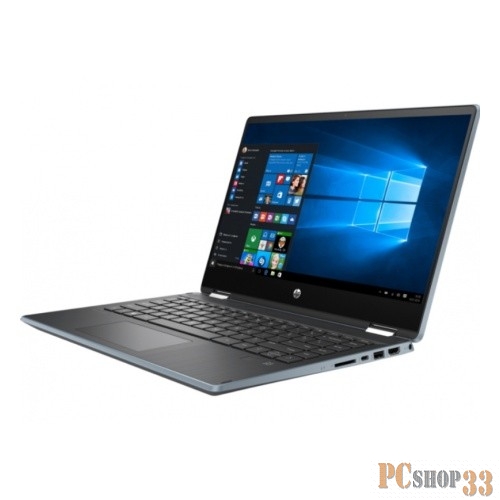 Ноутбук-трансформер HP Pavilion x360 14-dh1006ur (104A3EA) голубой