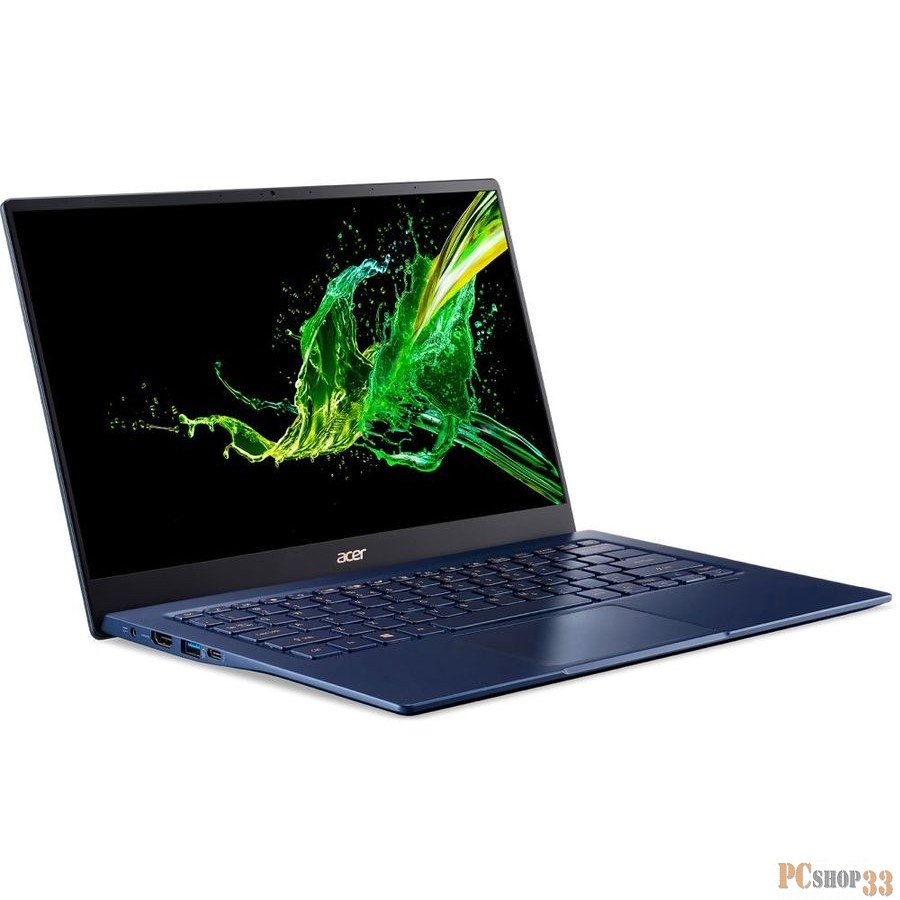 Ультрабук Acer Swift 5 SF514-54GT-700F Core i7 1065G7/16Gb/SSD512Gb/nVidia GeForce MX350 2Gb/14/IPS/Touch/FHD (1920x1080)/Windows 10 Single Language