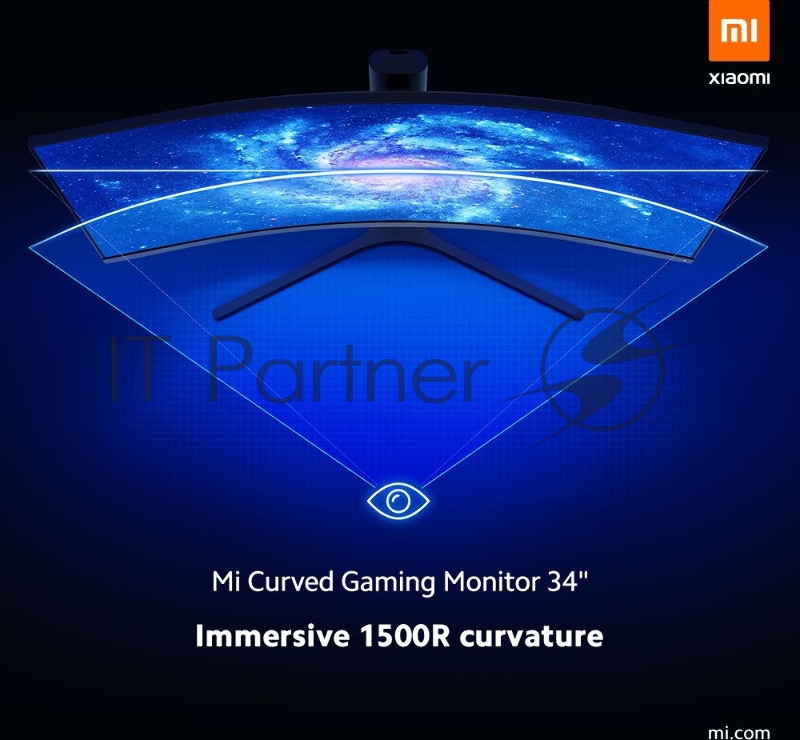 Монитор Xiaomi 34 Mi XMMNTWQ34 VA 3440x1440 144Hz 300cd/m2 21:9