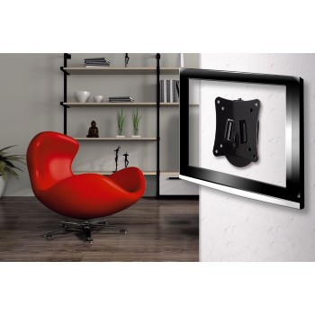 Кронштейн для телевизора Hama H-108720 черный-26 макс.25кг настенный фиксированный