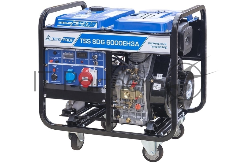 Дизель генератор ТСС SDG 6000EH3A 077016