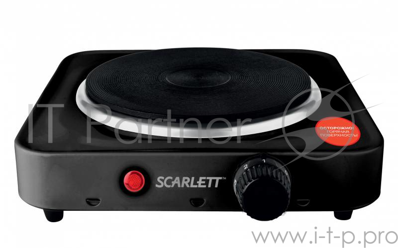 Плита Электрическая Scarlett SC-HP700S11 черный (настольная)