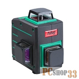 3D уровень лазерный с зеленым лучом FUBAG Pyramid 30G V2х360H360 31632