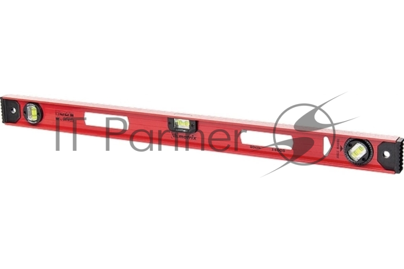 Усиленный алюминиевый уровень 1000 мм MATRIX Рельс 34010