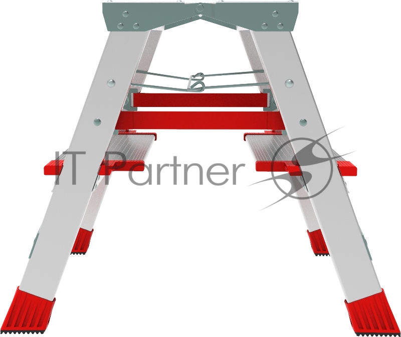 Стремянка Новая Высота NV500 двухсторонняя 2 ступеньки 5120202