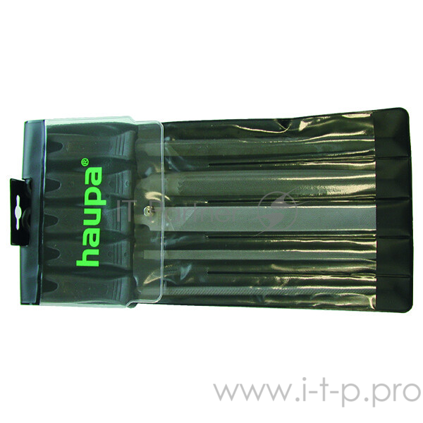 Набор напильников, насечка 1, 5шт HAUPA 190130