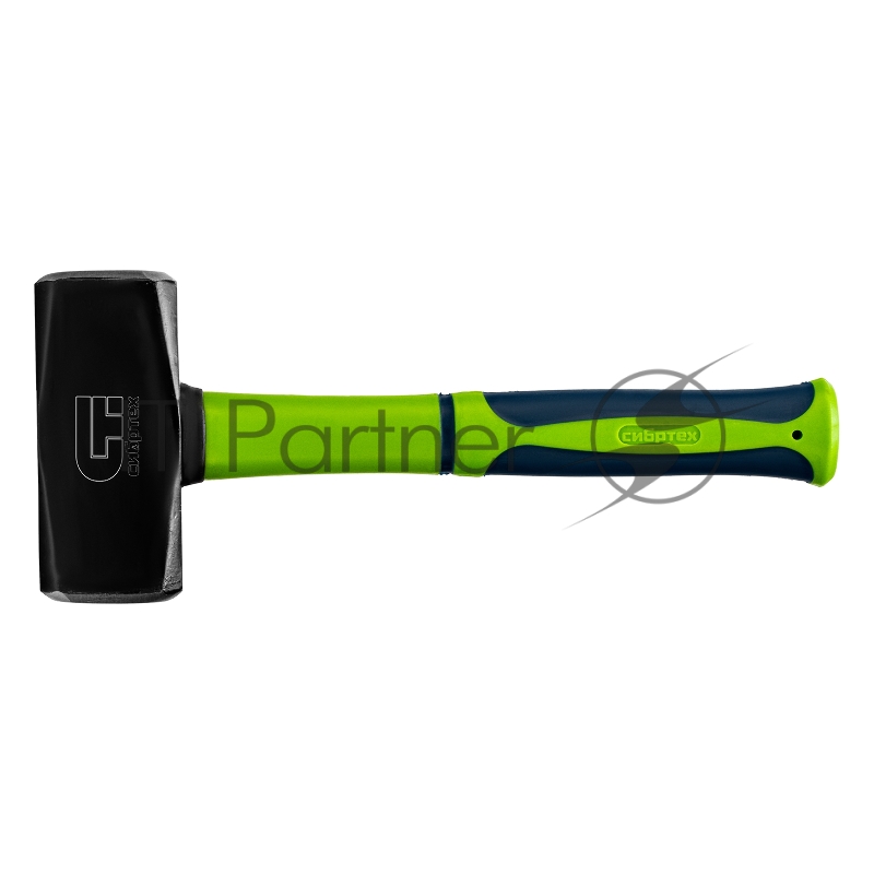 Кувалда СИБРТЕХ 10916, 1500 г, фибергласовая обрезиненная рукоятка