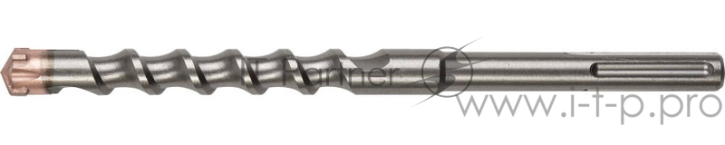 Бур по бетону Зубр хвостовик SDS-Max, 4 резца, спираль шнек, 24x320мм 29350-320-24_z01