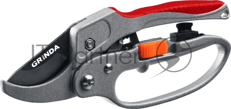 Секатор Grinda G-15 с алюминиевыми рукоятками с эфесом контактный 200 мм 8-423034_z01