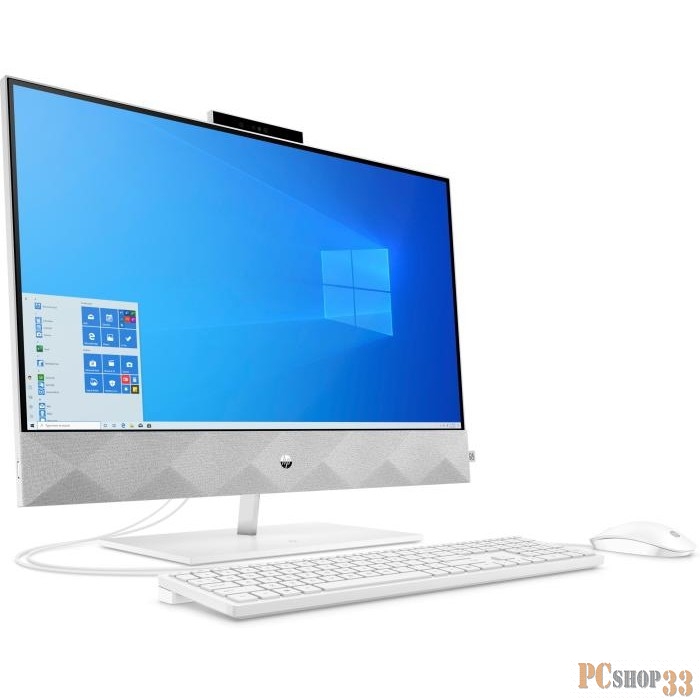 HP Pavilion I 27-27-d0014ur NT 27 UHD(3840x2160) Core i7-10700T, 16GB DDR4 2666 (1x16GB), SSD 512Gb, nVidia Gef MX350 4GB, no DVD, kbd&mouse wireles