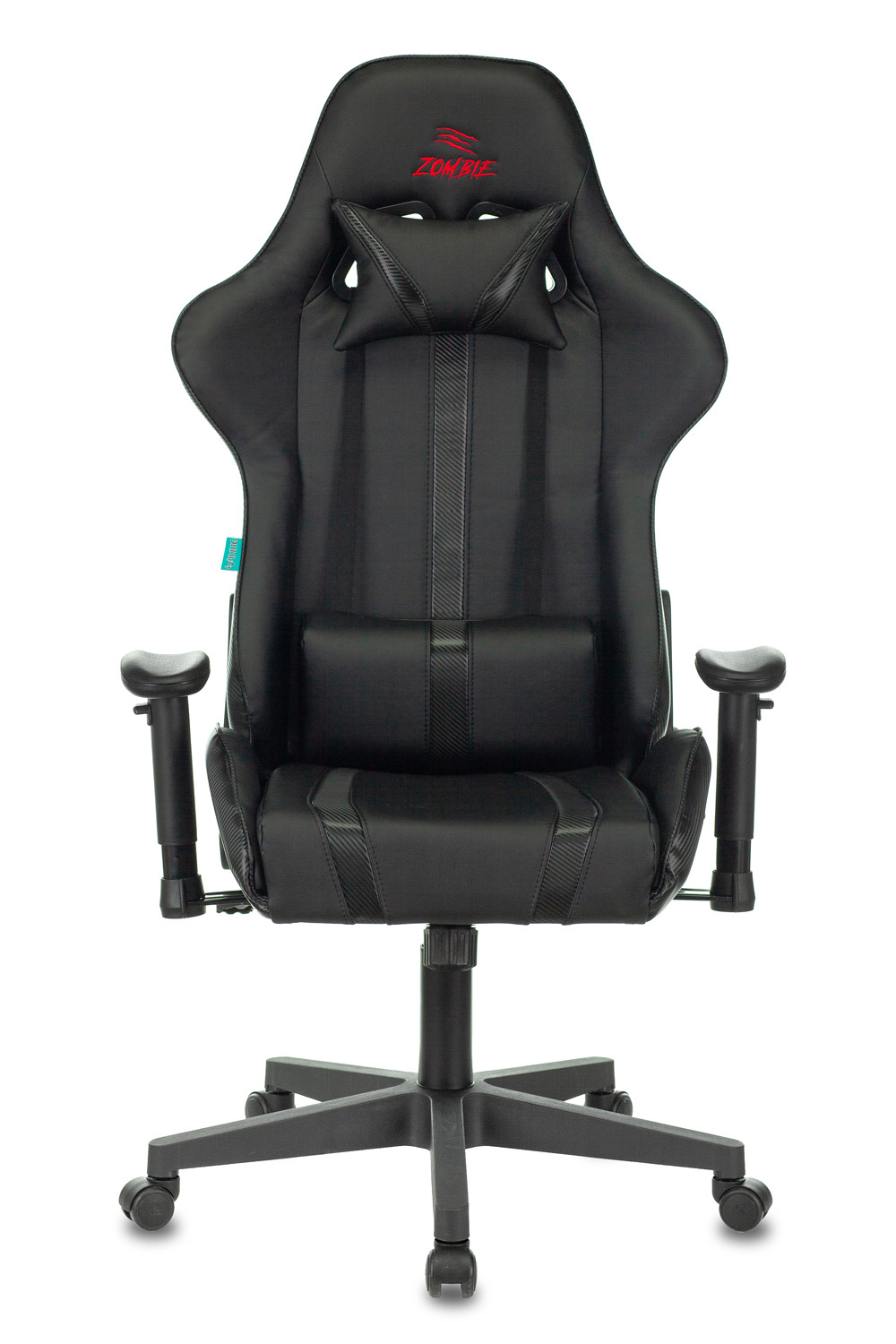 Кресло игровое Бюрократ VIKING ZOMBIE A4 B черный искусственная кожа