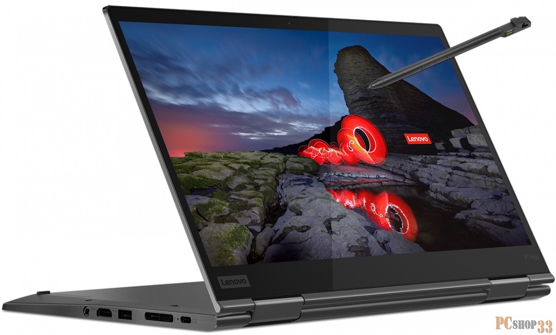 Ноутбук Lenovo ThinkPad X1 Yoga G5 T Core i5 10210U/16Gb/SSD512Gb/Intel UHD Graphics/14/FHD (1920x1080)/Windows 10 Professional 64/black/WiFi/BT/Cam