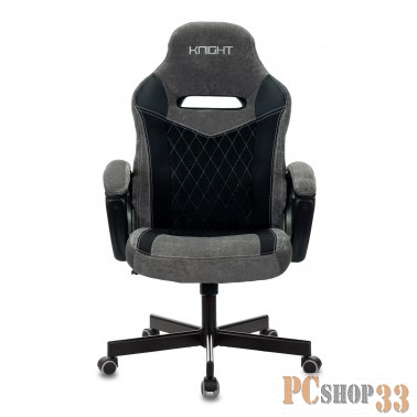 Кресло игровое Бюрократ VIKING 6 KNIGHT B FABRIC черный крестовина металл