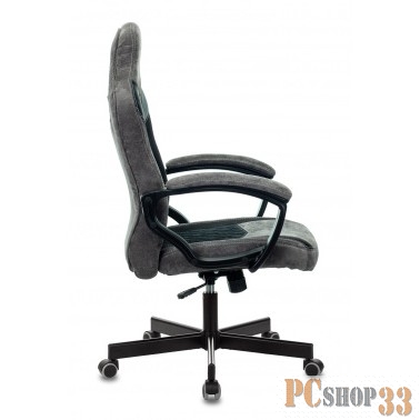 Кресло игровое Бюрократ VIKING 6 KNIGHT B FABRIC черный крестовина металл