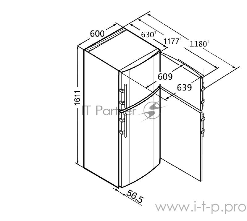 Холодильник LIEBHERR CTP 3016-23 001