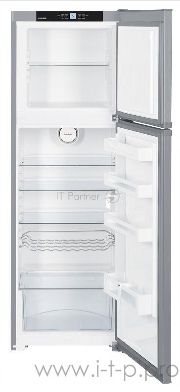 Холодильник LIEBHERR CTSL 3306-23 088 двухкамерный серебристый