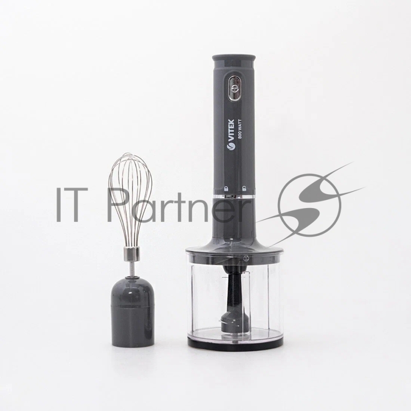 Блендерный набор VITEK Мощность 800 Вт. 1 скорость.Чаша измельчителя объемом 450 мл. VT-8526 (MC)