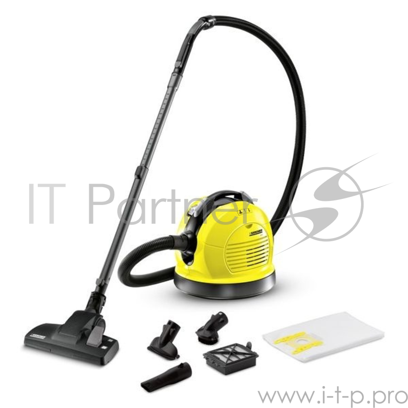 Пылесос Karcher VC6 600Вт желтый/черный