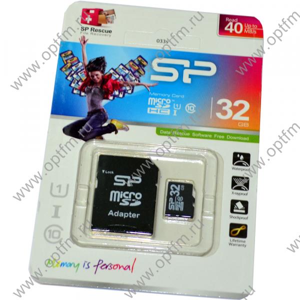 32GB Silicon Power MicroSD (Transflash) class 10