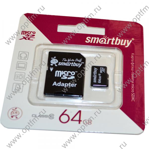 64GB SmartBuy MicroSDXC (Transflash) class 10
