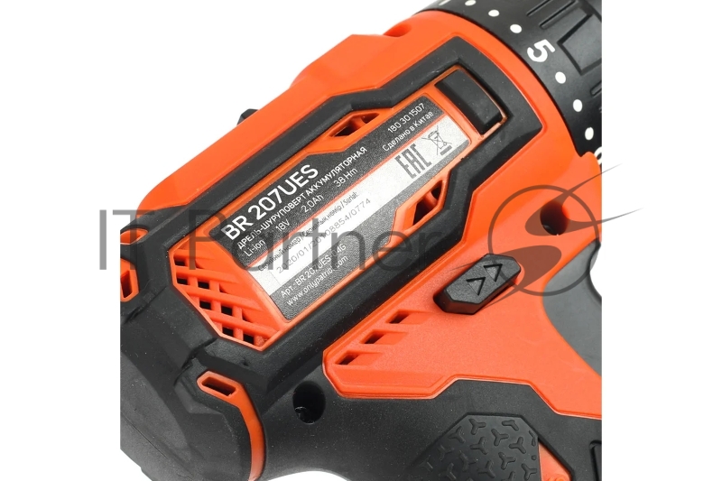 Дрель-шуруповерт аккумуляторная PATRIOT BR 207UES BL