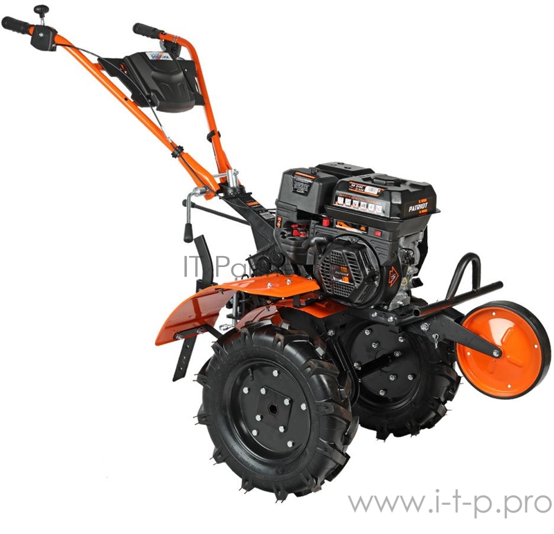 Мотоблок бензиновый ПАТРИОТ САМАРА М (широкое колесо P19*7-8D ) (4 вперед, 2 назад) Россия