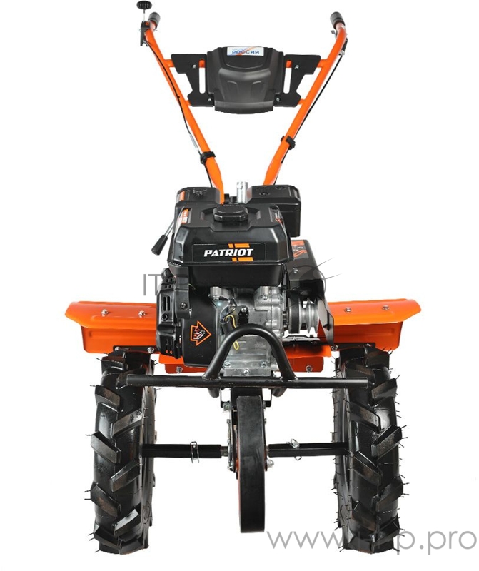 Мотоблок бензиновый ПАТРИОТ САМАРА М (широкое колесо P19*7-8D ) (4 вперед, 2 назад) Россия