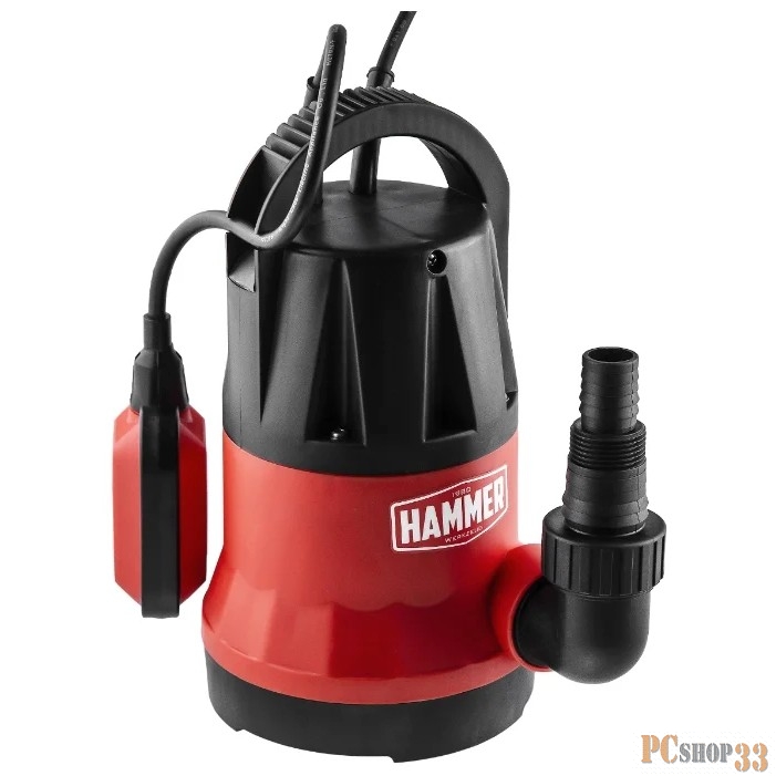 Садовый насос дренажный Hammer NAP250CD 250Вт 6000л/час