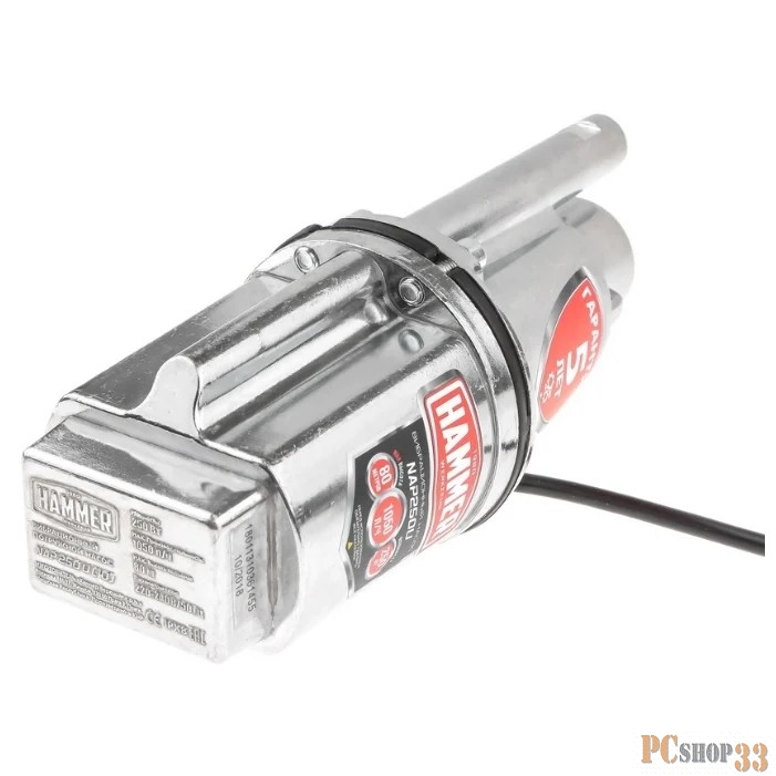 Садовый насос колодезный Hammer NAP250UC(10) 250Вт 1060л/час