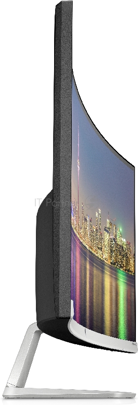 LCD HP 34 34f curved black/silver {IPS 3440x1440 21:9 178/178 300cd 1000:1 5ms 2xHDMI DisplayPort USB3.0 USB} (6JM50AA)