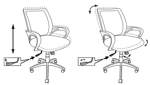 Кресло Бюрократ CH-695N/SL/DG/TW-11 темно-серый TW-04 сиденье черный TW-11 крестовина хром