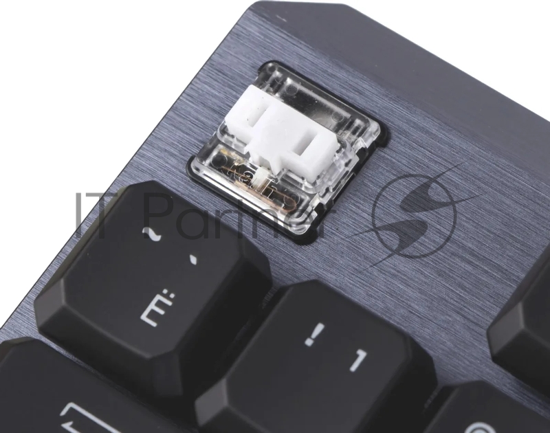 Клавиатура MSI VIGOR GK50 LOW PROFILE RU механическая черный USB Multimedia for gamer LED (подставка для запястий)